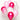 pink white balloons 